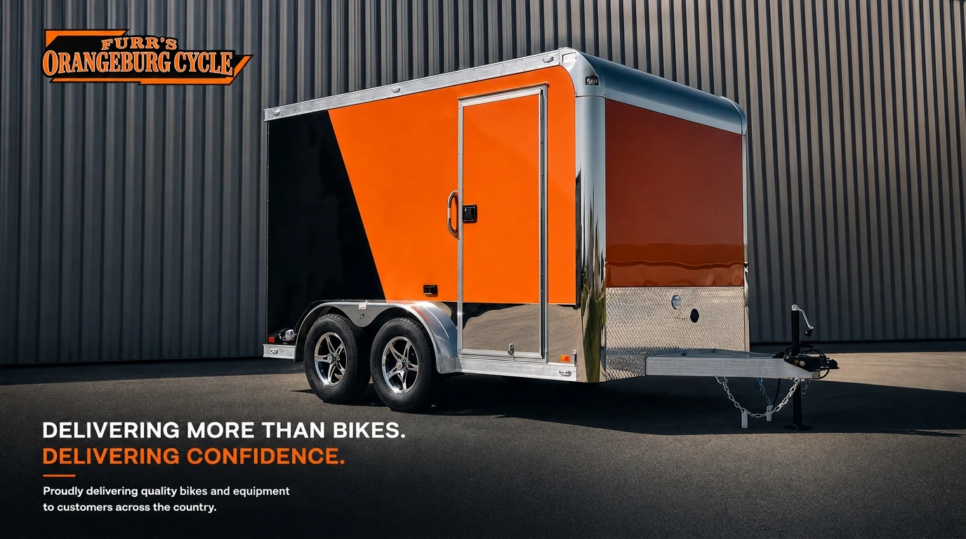 Nationwide motorcycle delivery coordinated by Furr’s Orangeburg Cycle